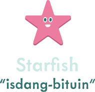 Starfish - "isdang-bituin"